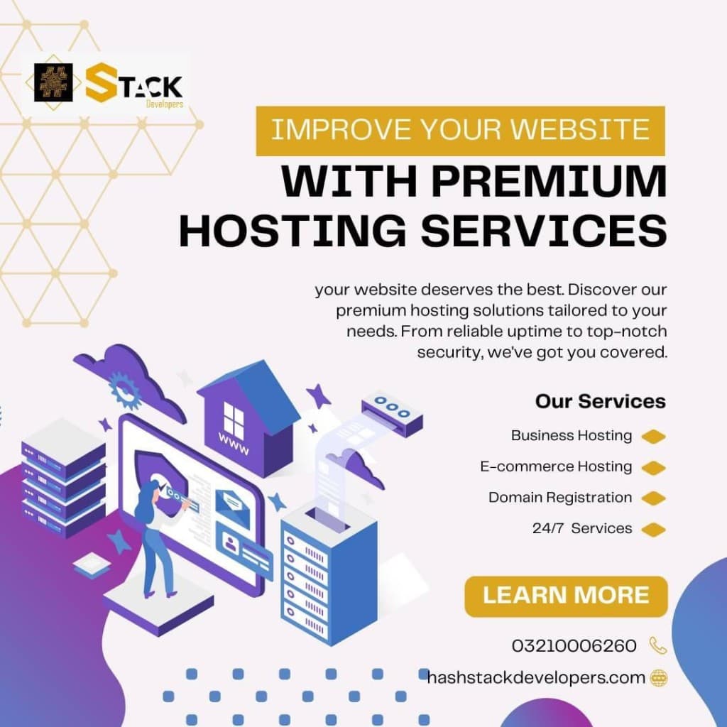 Premium hosting services